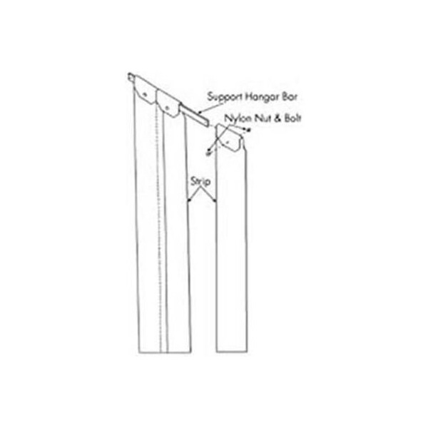 Allpoints 1241221 Kason 401Sc6063884 Curtain, Strip For Kason